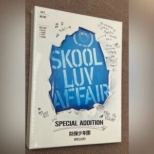 BTS Skool Luv Affair Special Addition 2nd Mini Album Box Set CD+DVD Sealed New